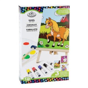 Alternative view of Wood Easel 12 PC Kid's Art Set