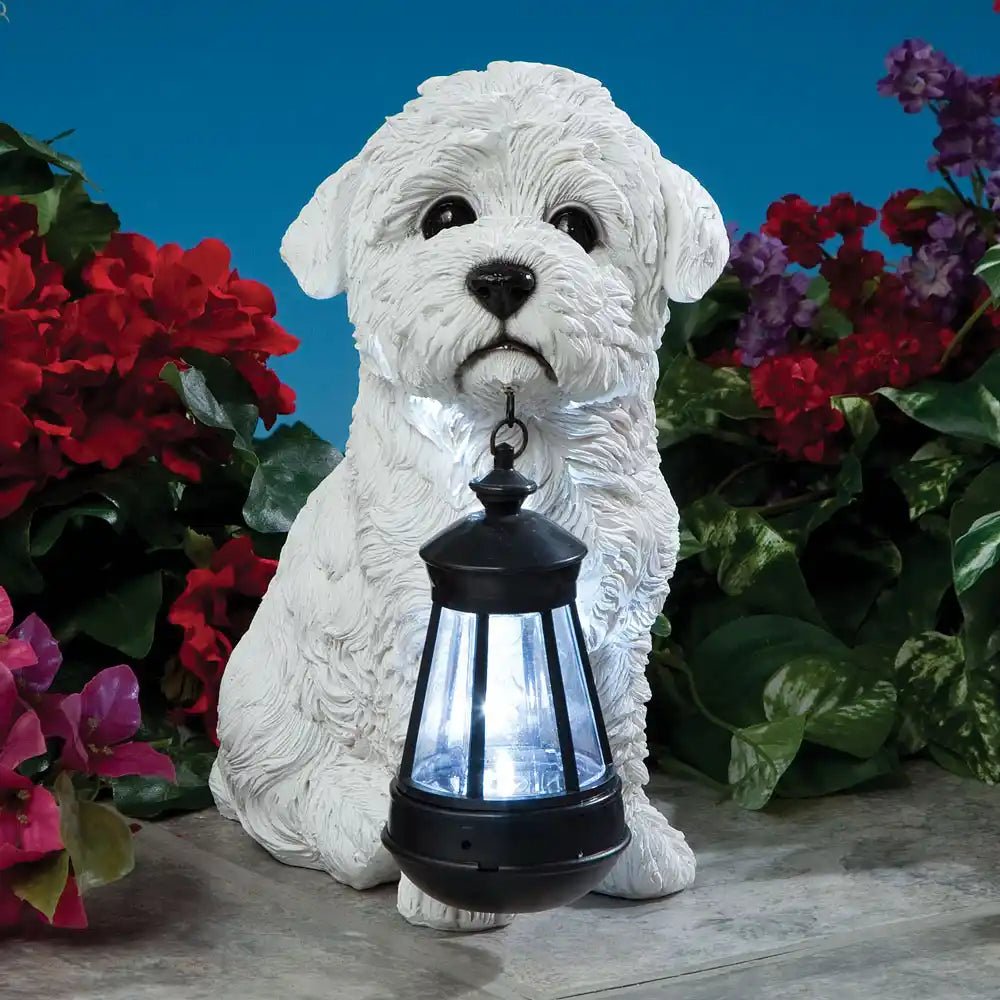 Solar LED Dog Breed Garden Lantern - Image 2
