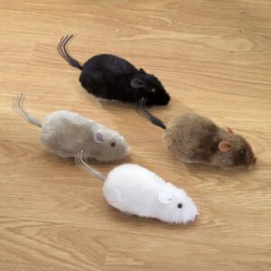 Alternative view of Set of 4: Wind Up Racing Mice