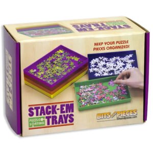 Stack-Em Jigsaw Puzzle Sorting Trays