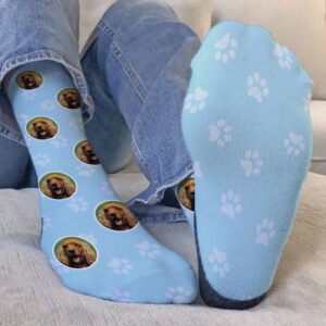 Alternative view of Personalized Pet Face Socks
