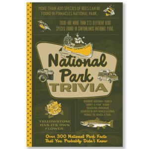 Alternative view of National Park Trivia Book