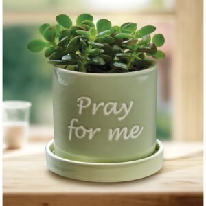 Alternative view of Pray For Me Planter