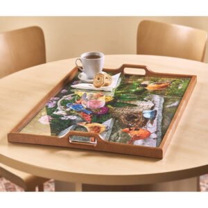 Alternative view of Pieceful Puzzle Serving Tray
