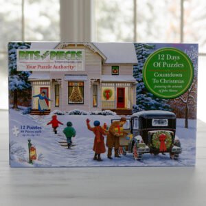 Alternative view of 12 Days of Puzzles Christmas Countdown Advent Calendar