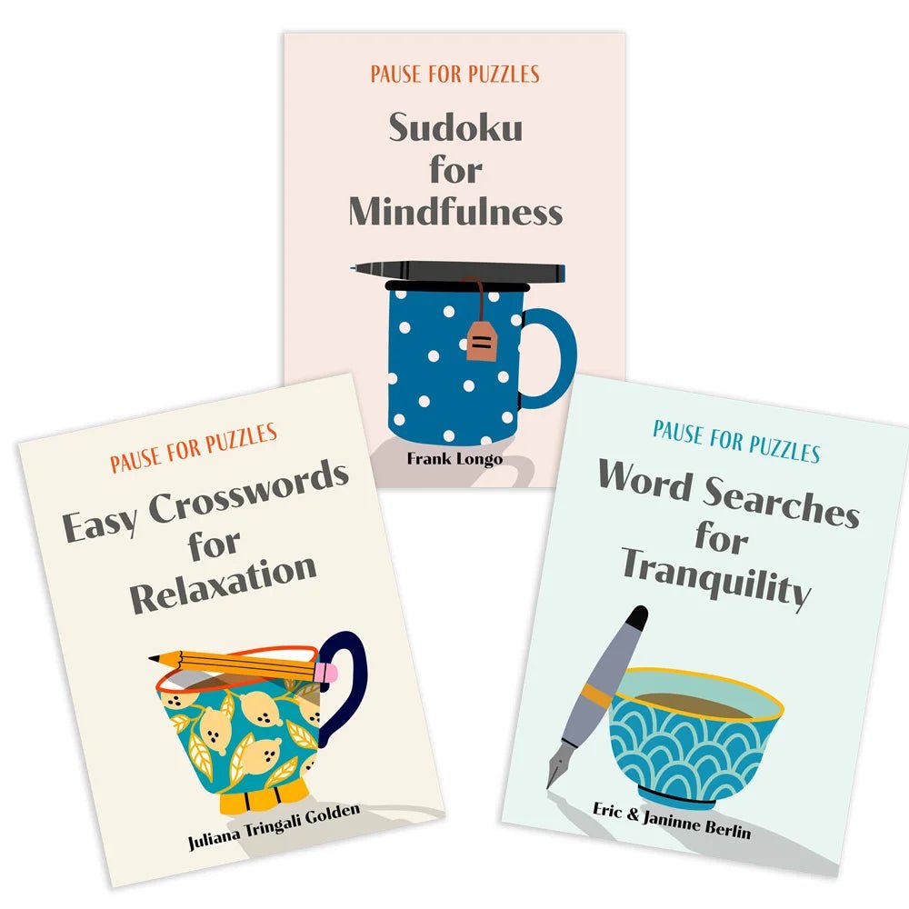 Set of 3: Pause For Puzzles Books - Image 3