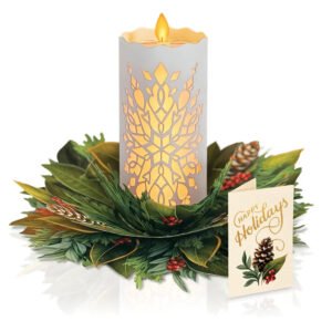 Alternative view of Holiday Candle Pop-Up Card