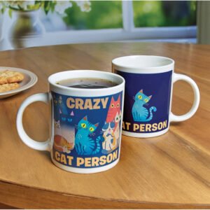 Alternative view of Cat Person Color Changing Mug