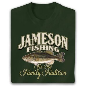 Personalized Fishing Family Tradition T-Shirt