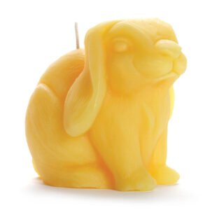 Bunny Shaped Beeswax Candle