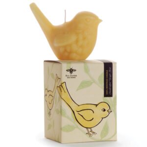 Bird Shaped Beeswax Candle