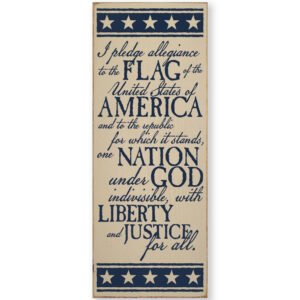 Americana Wooden Plaque