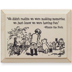 Winnie the Pooh Wooden Plaque
