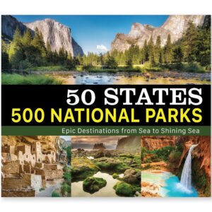 Alternative view of 50 States 500 National Parks Books