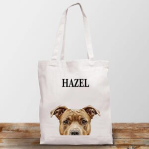 Personalized Dog Breed Tote Bag